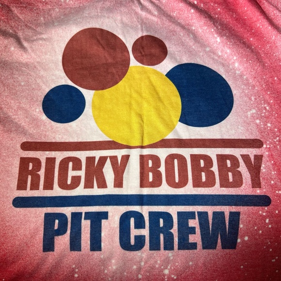 Talladega Nights Unisex Tee - Ricky Bobby Pit Crew - Picture 1 of 5